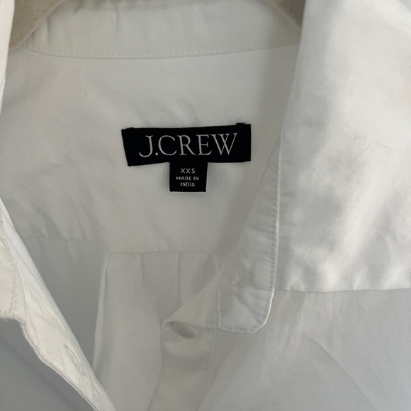 HP! ππ J.Crew Ruffle Hem Shirtdress in Cotton Poplin - Picture 6 of 8